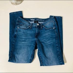 Mossimo Ripped Mid-Rise Skinny Jeans